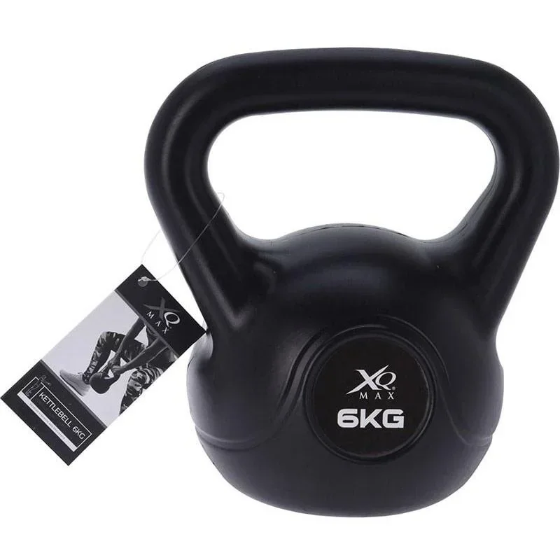 Kettlebell - 6KG - Schwarz