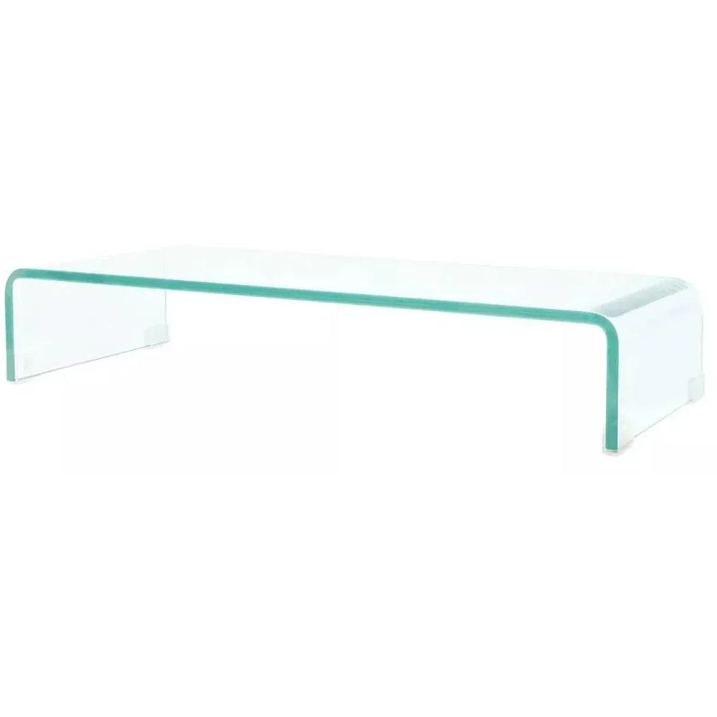 Transparenter TV-Schrank 70x30x13 cm Glas