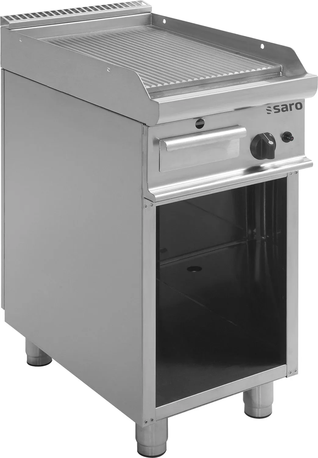 Saro Gas-Griddleplatte, Bratplatte - E7/KTG1BAR, offenem Unterbau