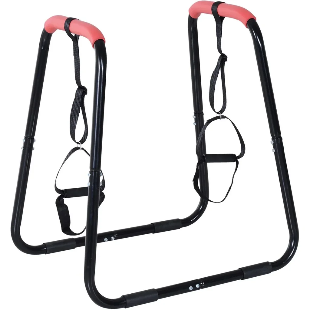 Dip Ständer Dipstation mit Schlaufen Bauchtrainer