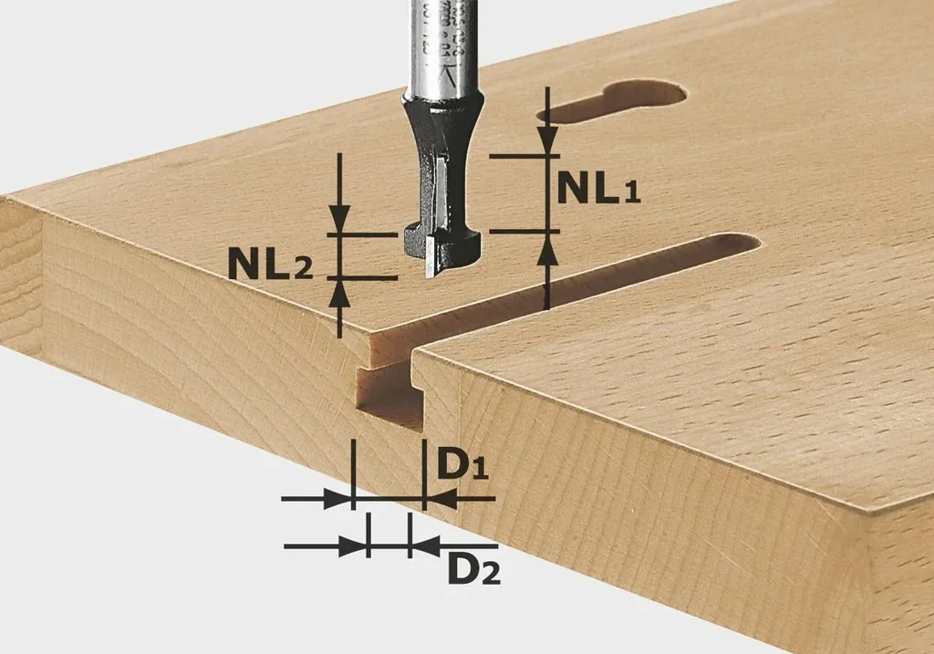 T-Nutfräser HW D10,5 / NL13