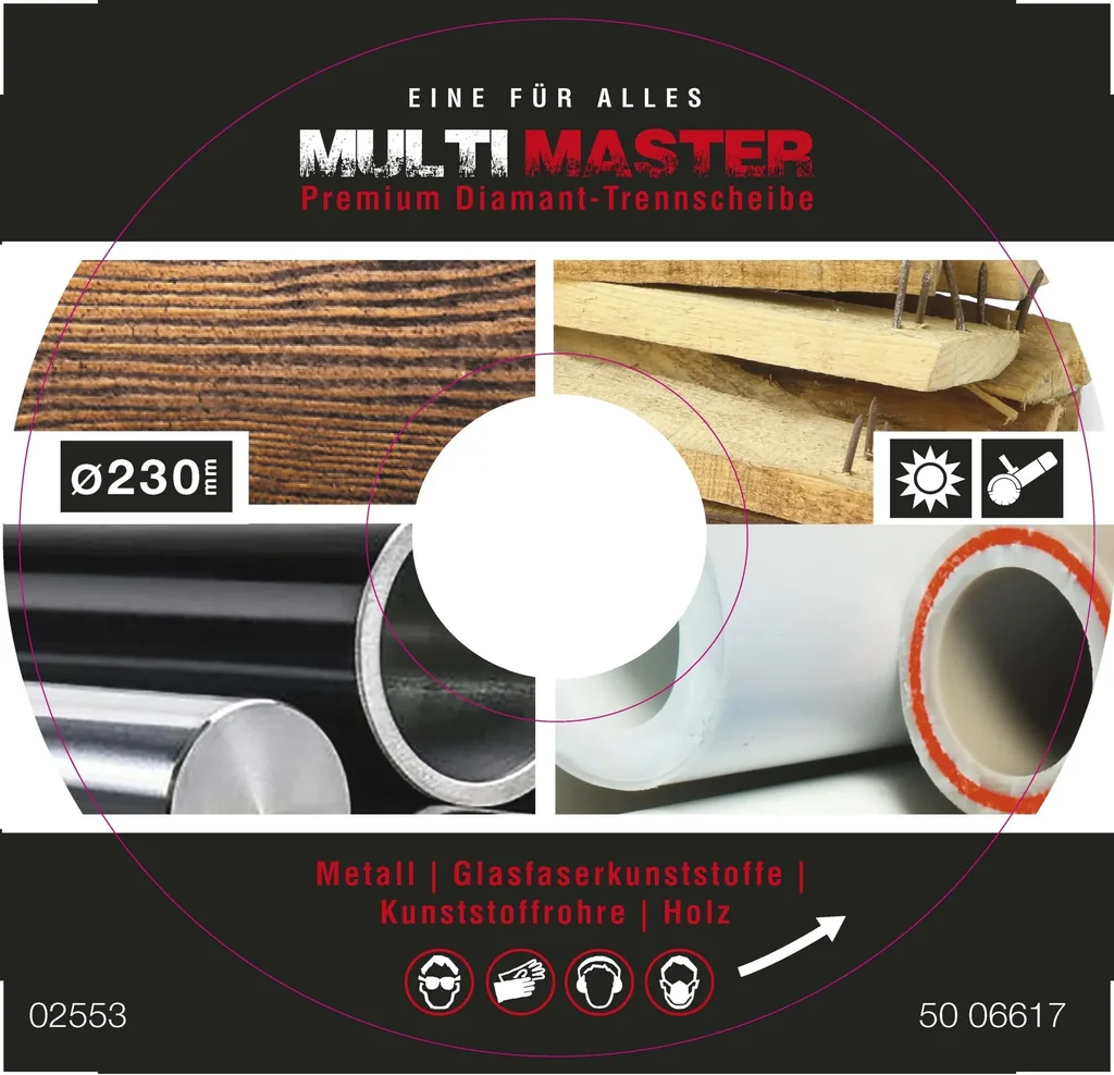 Diamant- Trennscheibe Multi Master - 115 mm