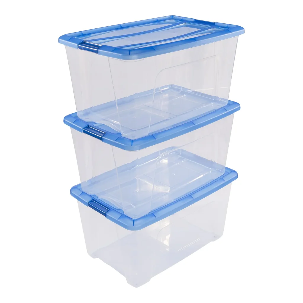„Clear NTB-45“ Aufbewahrungsbox, 3er Set