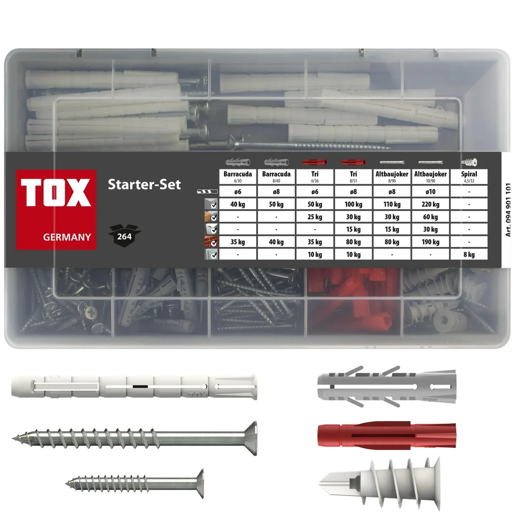 Standard-Sortiment Starter Set 264 teilig