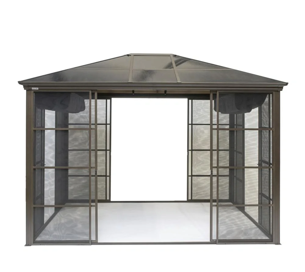 Sojag Aluminium Pavillon und Wintergarten Castel, bronze