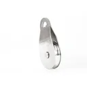 Umlenkrolle aus Edelstahl, Ø 76 mm