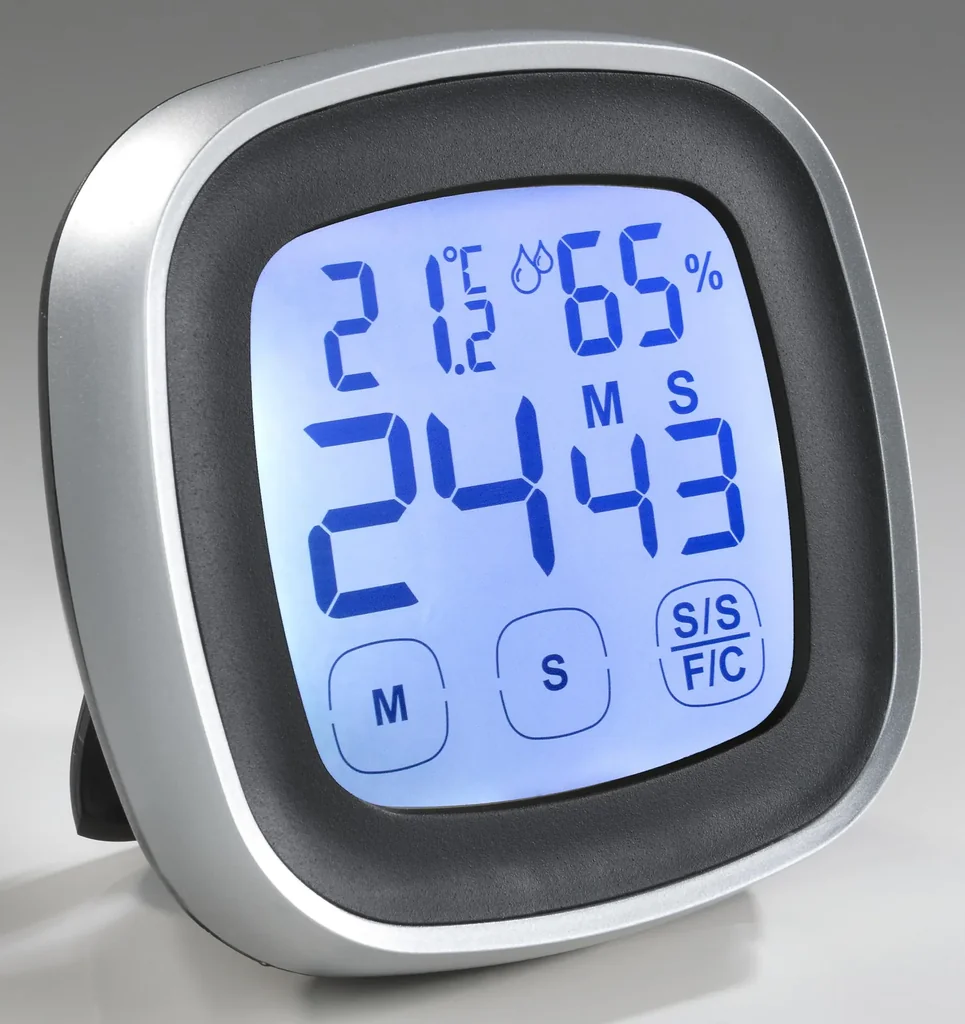 Timer mit Thermo- und Hygrometer