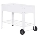 Mobiler Pflanzenwagen mit Stauraum
