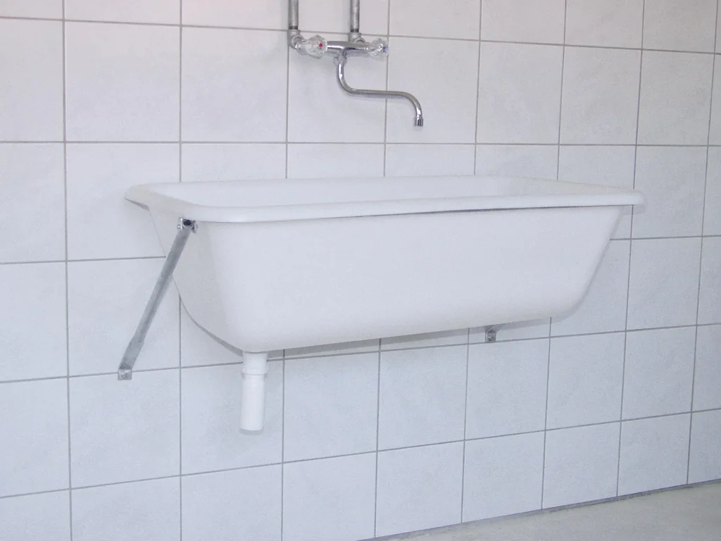 Wandkonsole für Spülwanne 60-65 ltr.