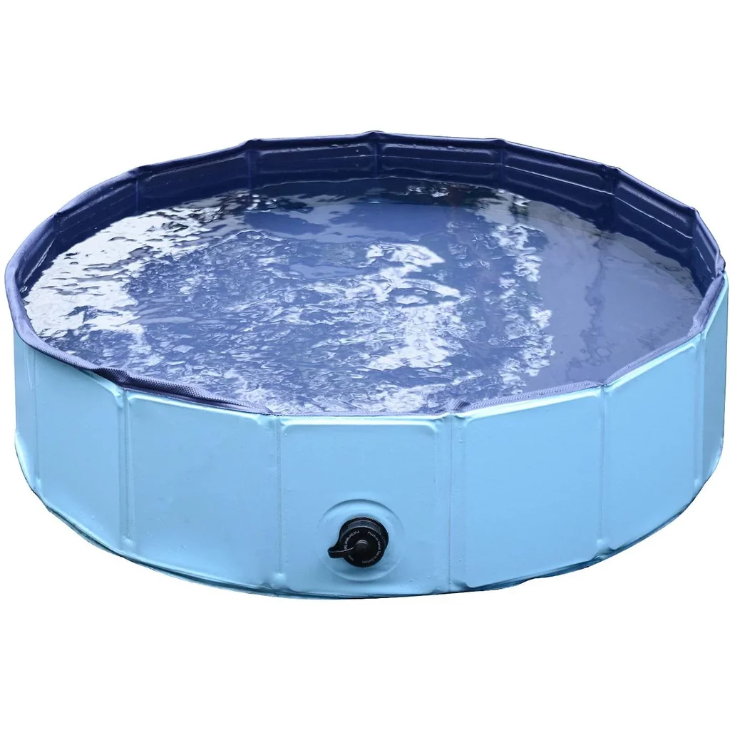 Hundebadewanne Hundepool 120 x 30 cm blau
