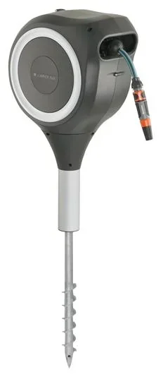 Garten-Schlauchbox RollUp S (weiß) 15 m