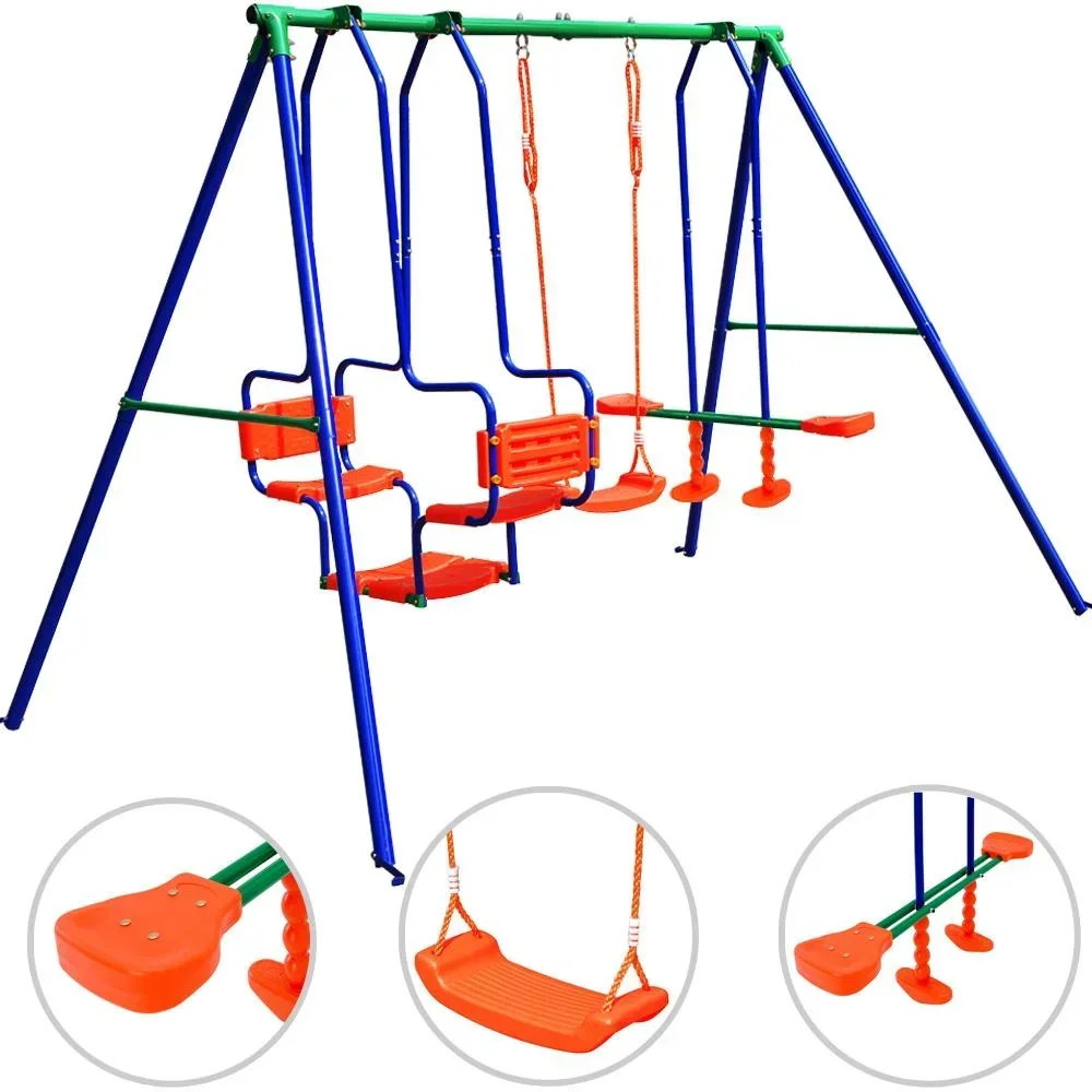 Kinderschaukel mit Korb - Set XXL