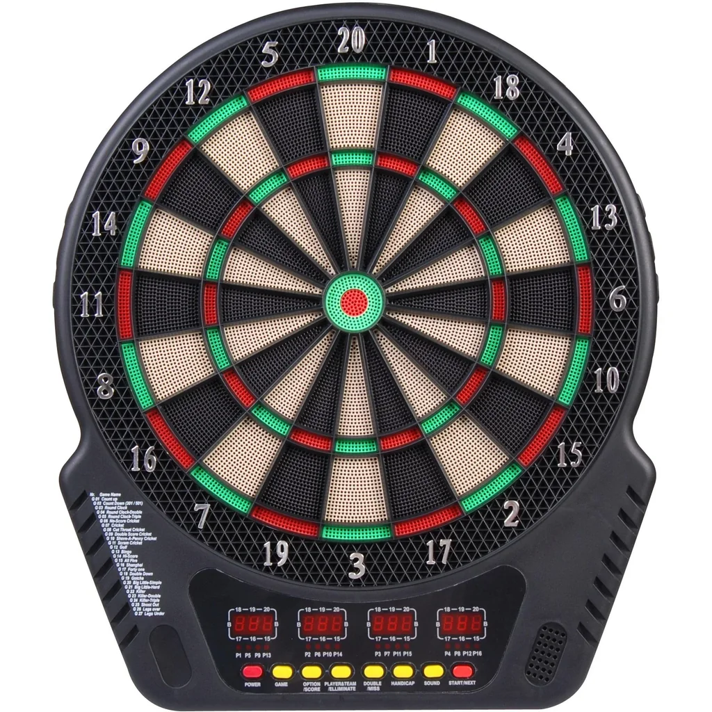 Dartscheibe elektronisch für bis zu 16 Spieler