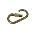 Verschlusskarabiner, oval, 10 mm