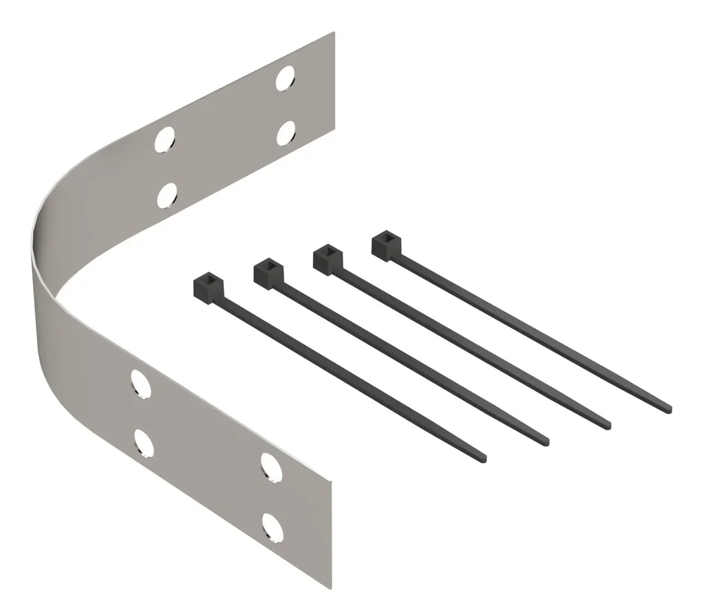 Knickschutz für Dachrinnen-Heizkabel