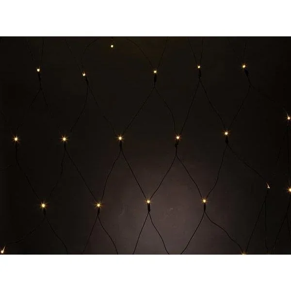 Vellight Weihnachtsbeleuchtung - 2 x 2 M - 144 LEDs - Warmweiß - Innen & Außen