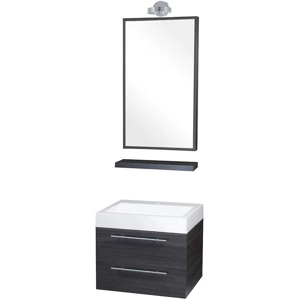 Badezimmermöbel Force 58 cm - Gris