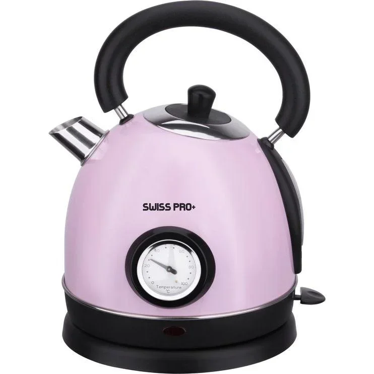 Retro-Wasserkocher - 2200W - 1,8L - Rosa
