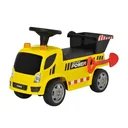 Sitzbagger für Kinder Rutscherfahrzeug mit Kippen Eimer und Schaufel Fuß Rutscherauto unter Sitz Lagerung für Baby 18-36