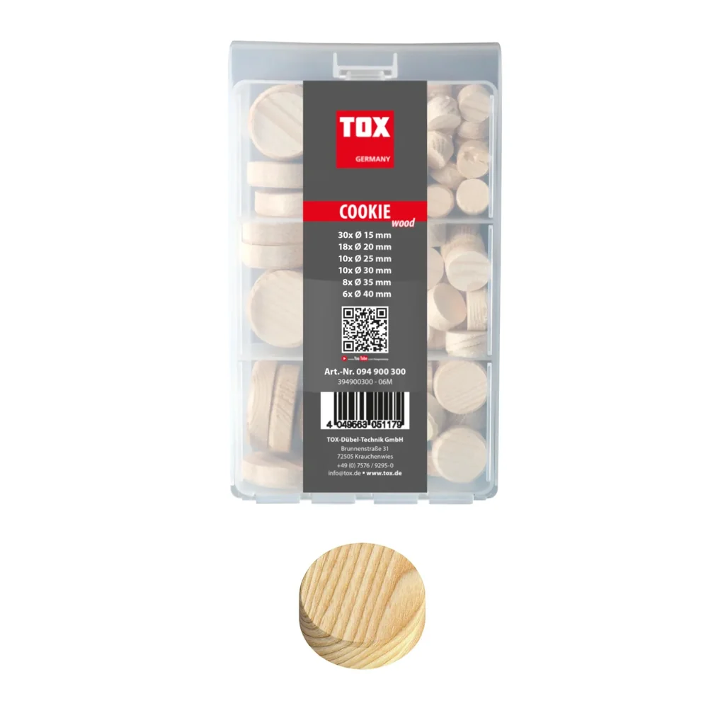 Miniset Cookie wood 82-teilig