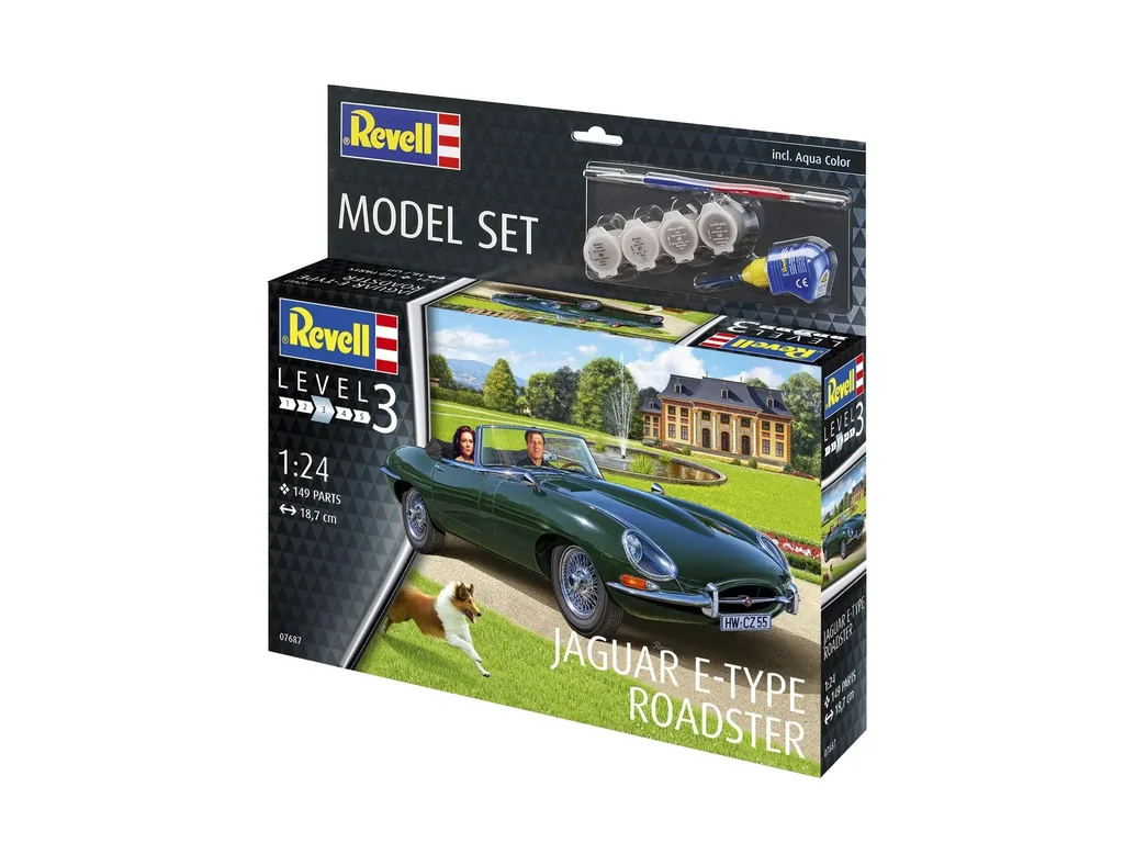 Model Set Jaguar E-Type Roadster