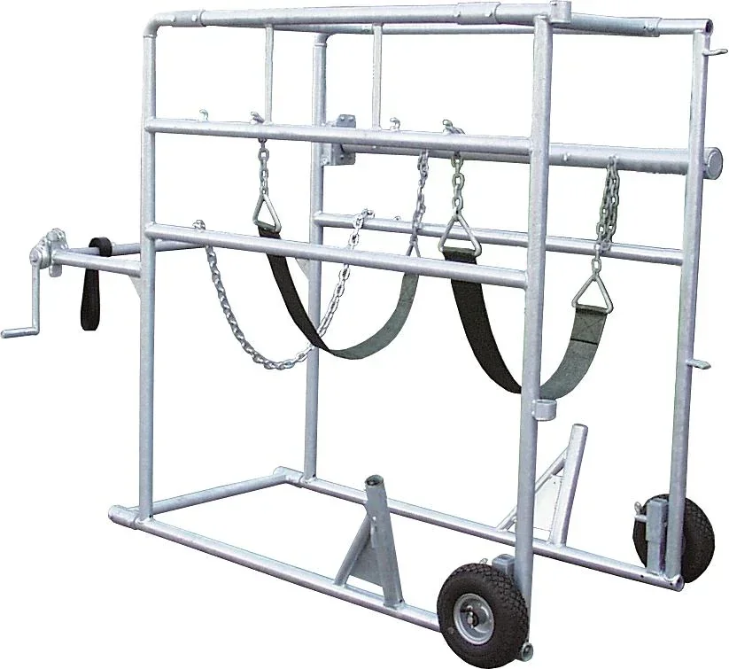 Klauenpflegestand Compact-Stall, 2 Räder