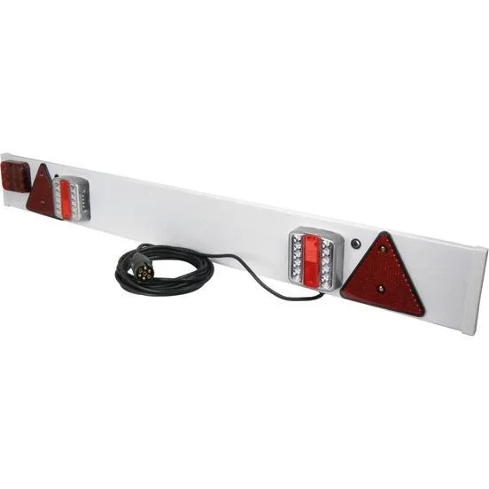 Beleuchtungstafel + Nebelleuchte 9M Kabel 123x14cm 12V 7p