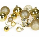 Weihnachtskugeln gold 102 Stk.