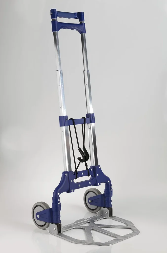 Transportkarre, klappbar mit Aluminiumschaufel, Tragekraft 70 kg