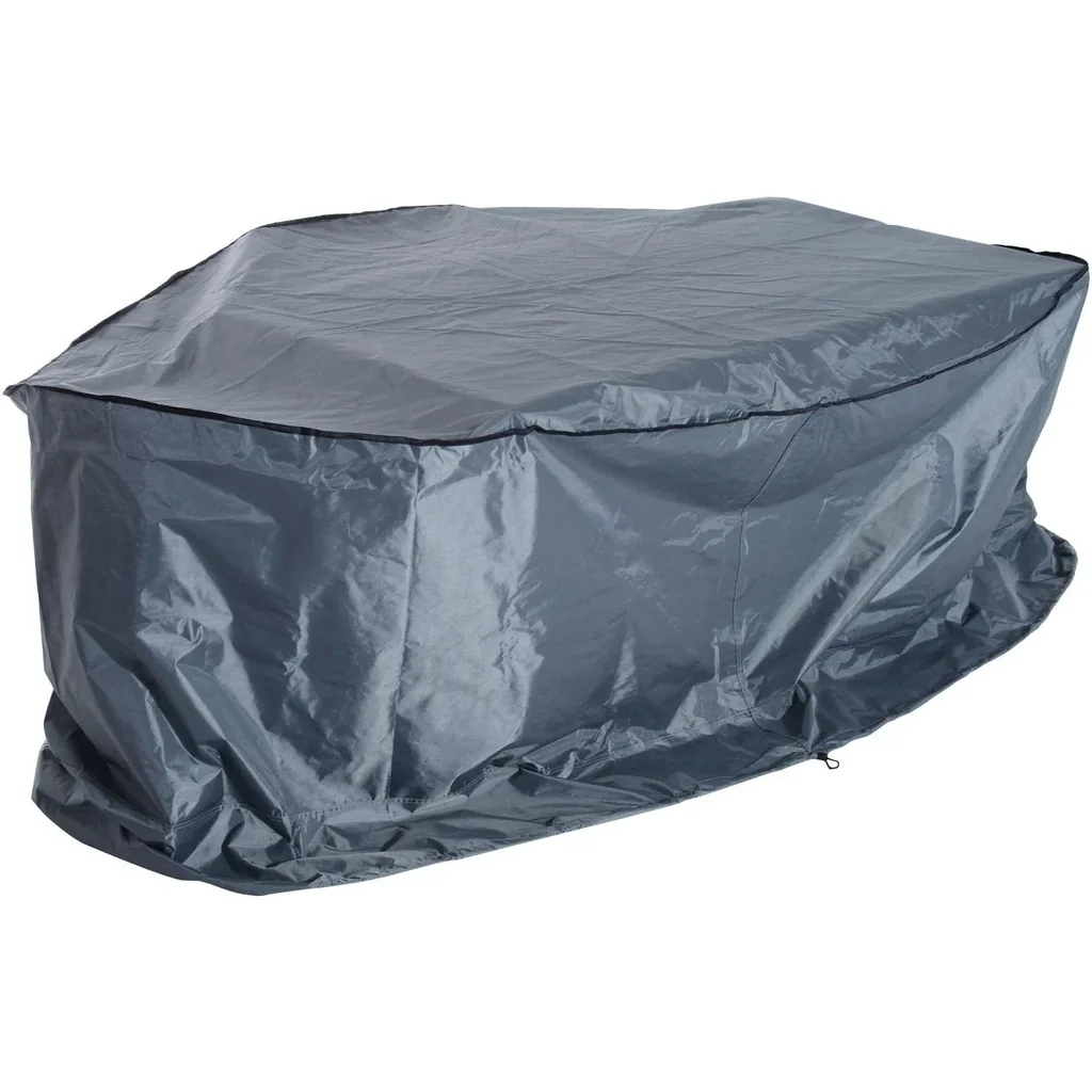 Gartenmöbel Abdeckplane Schutzhülle Abdeckung wasserdicht UV-Schutz Oxford-Gewebe Grau 235 x 135 x 94 cm