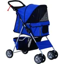 Hundewagen Hundebuggy Blau