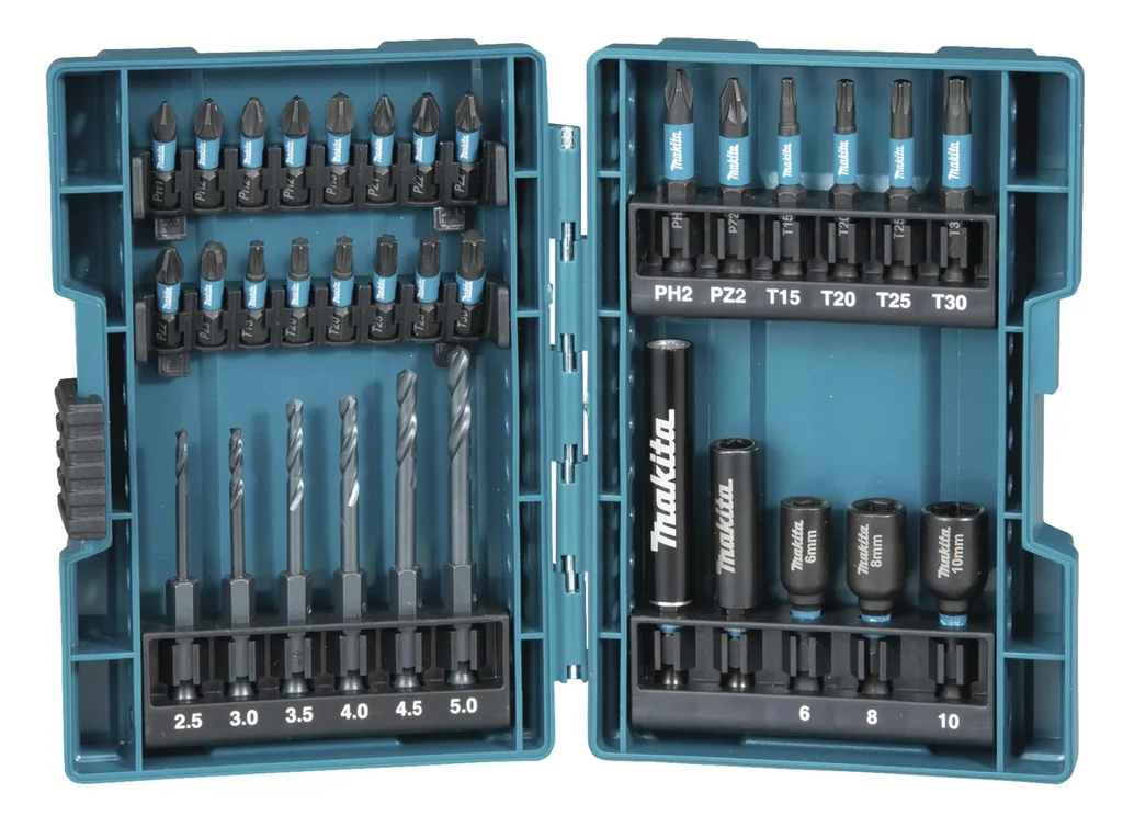 Impact Black Bohrer-Bit-Set 33-teilig