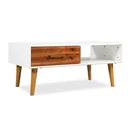 Couchtisch 90x50x40 cm Akazienholz massiv