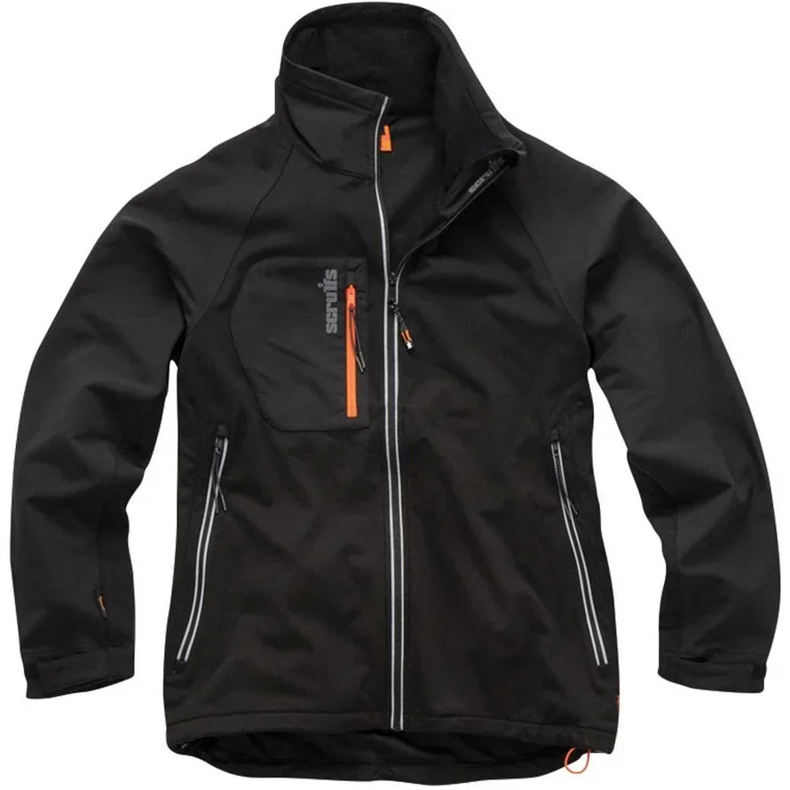 Trade Flex Softshell Jacke schwarz XL