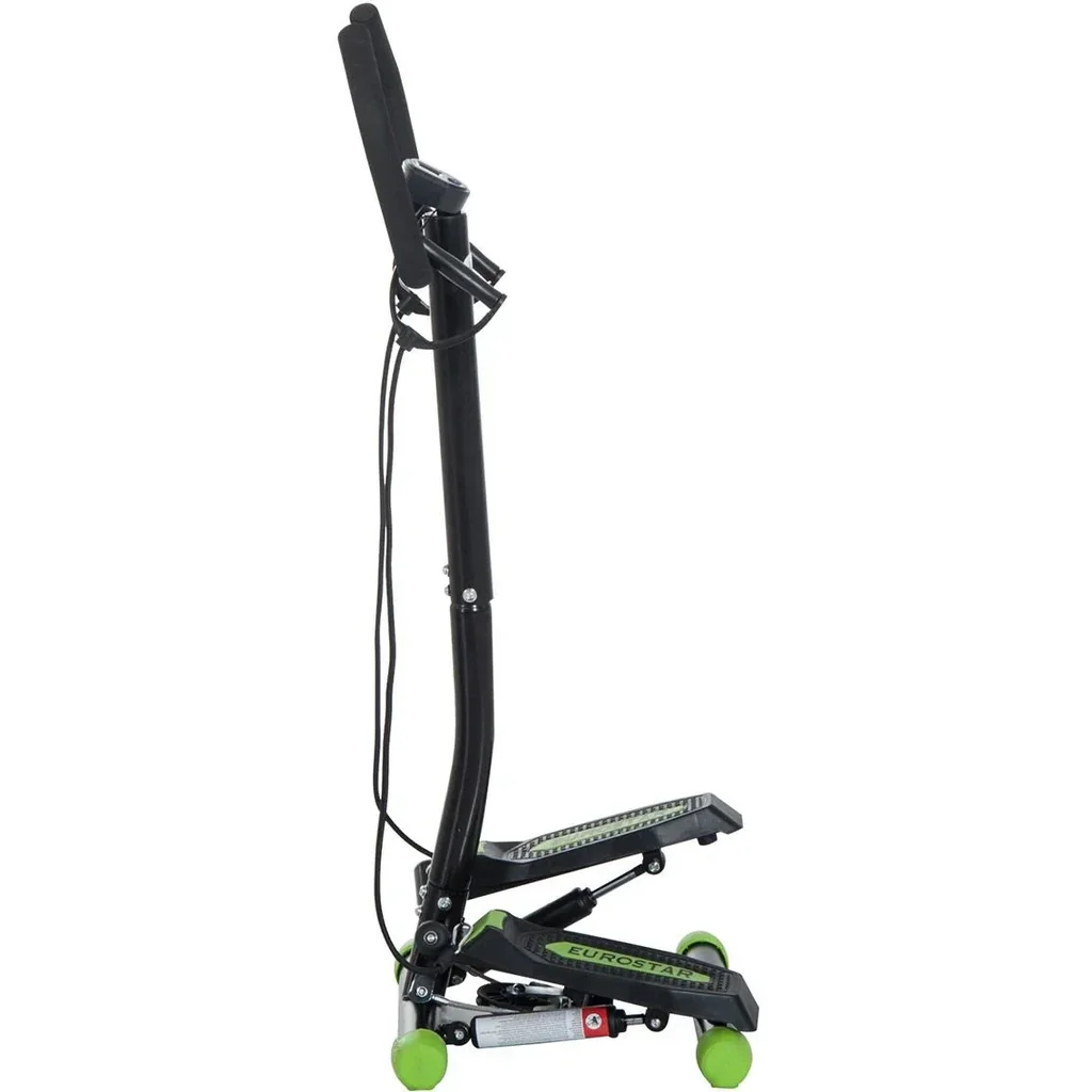 Stepper mit Haltegriff Trainingsbänder Sidestepper Heimtrainer