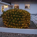 LED Lichternetz 2x2 Meter, 160 warmweiße LEDs