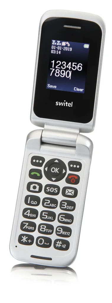 Mobiltelefon mit Dual SIM und SOS Direktwahltaste