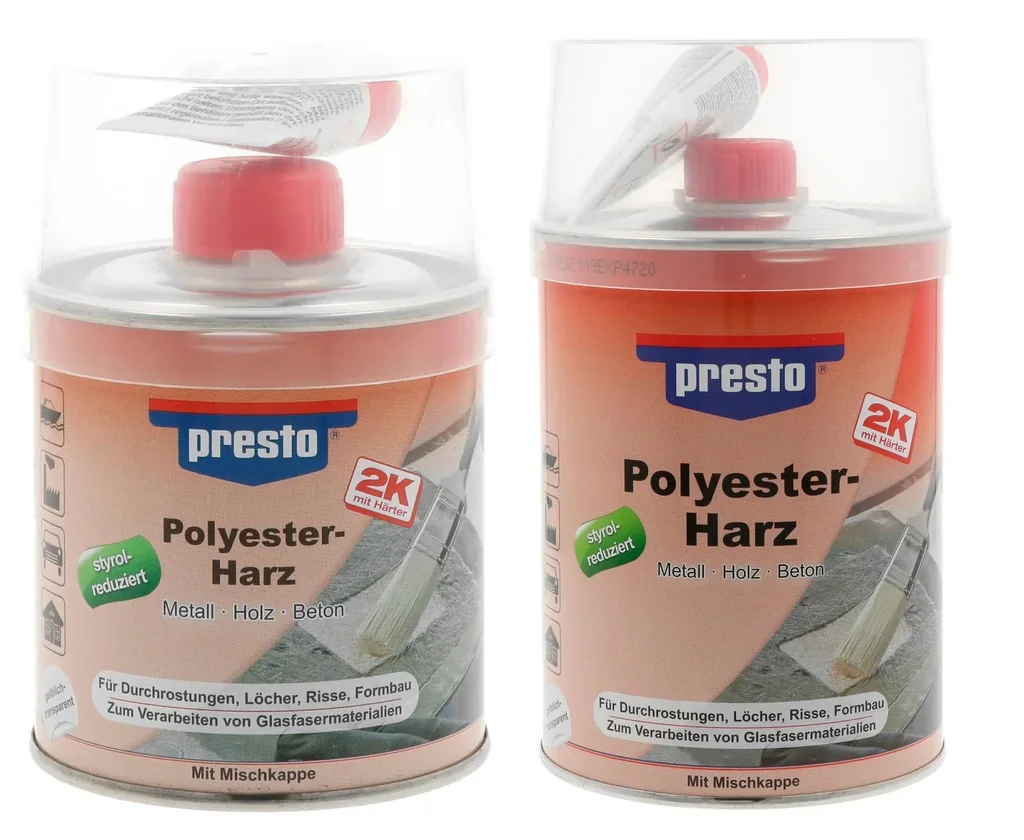 Polyesterharz, inklusive Härter, 250 g