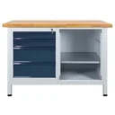 Werkbank "Premium" 4 Schubladen, 1 Fachboden, L1200xB600xH840mm