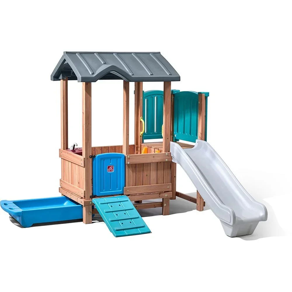 Woodland Adventure Playhouse & Slide