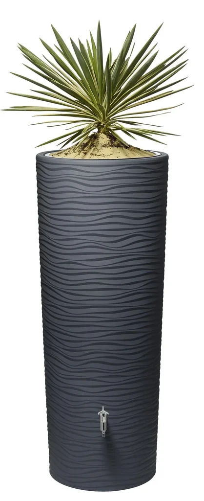 Regenspeicher / Regentonne NATURA 2in1 350 L, graphite grey