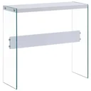 Wandtisch 82x29x75,5 cm MDF weiß