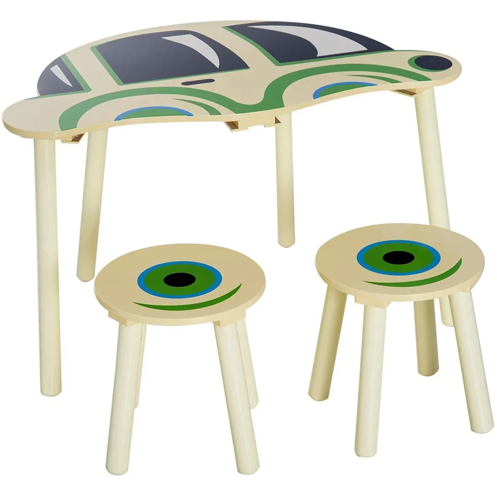 Kindersitzgruppe im Auto-Design