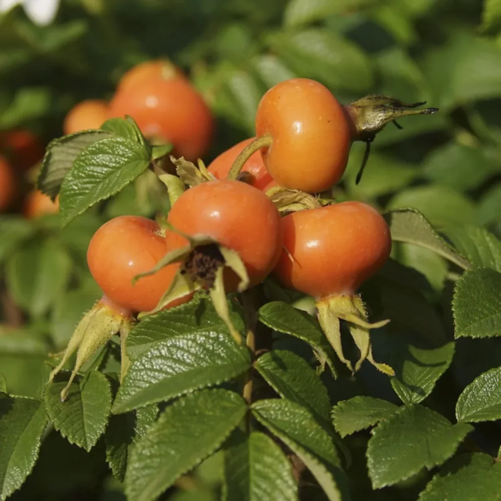 Apfelrose weiß Rosa rugosa alba - 7.5 L Topf 60-80 cm