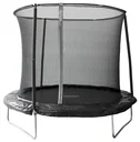 Trampolin Ø244 cm schwarz