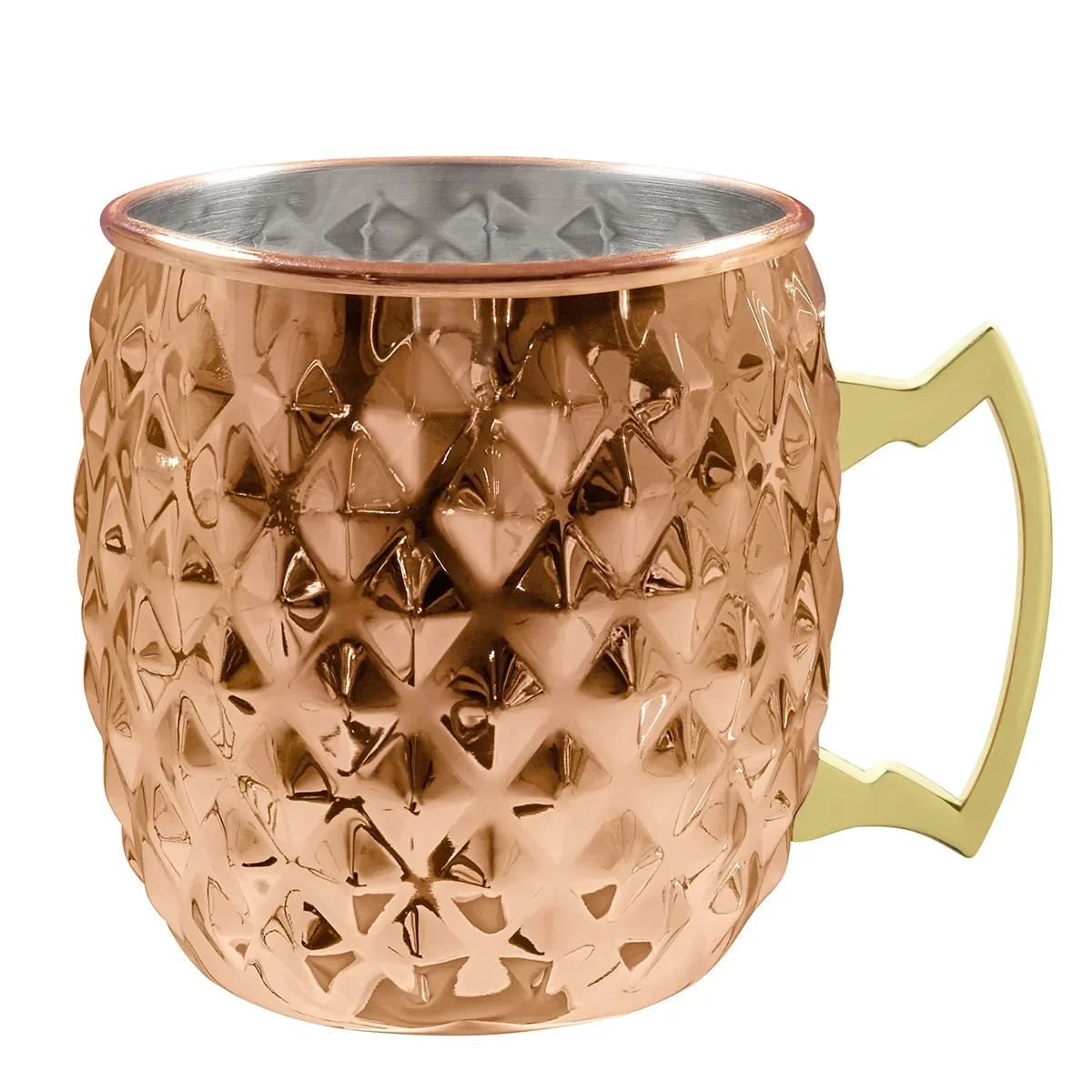 Becher, Tasse - Diamond Moscow Mule, Kupfer, 550 ml