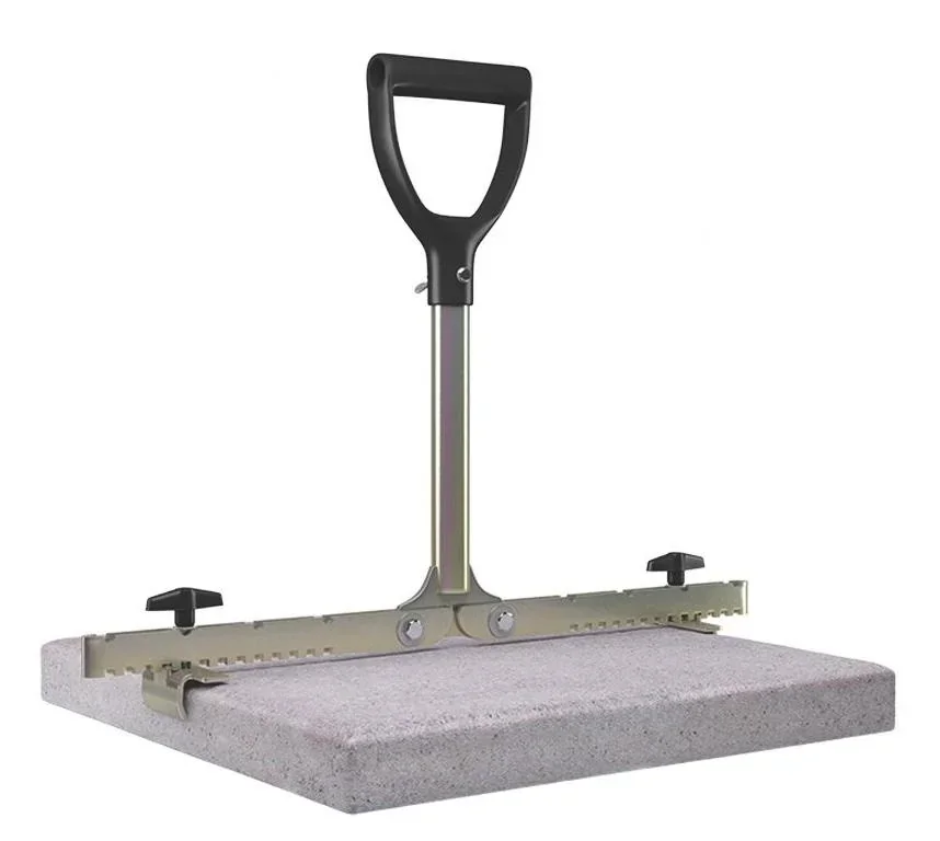 Plattenheber mit extra langem Griff 30 - 50 cm