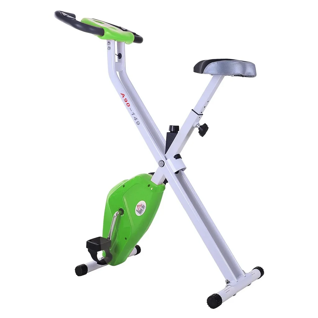Heimtrainer mit LCD-Monitor, grün