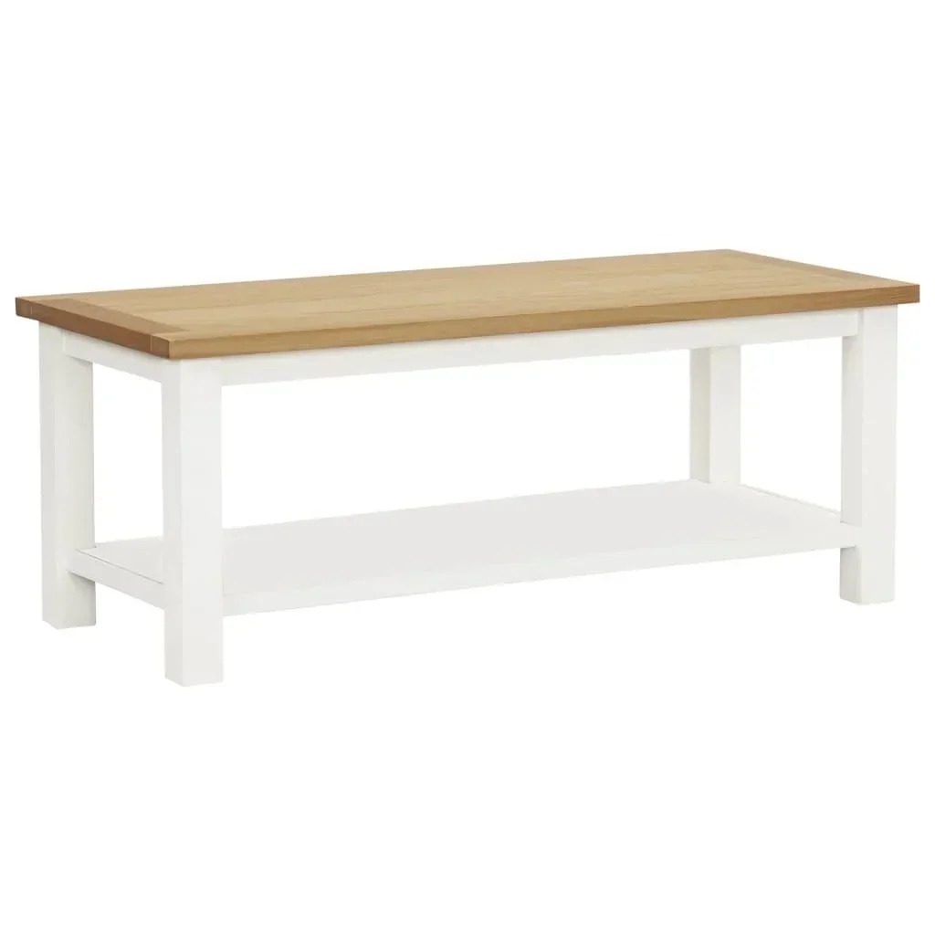 Couchtisch 110x55x40 cm Eiche massiv