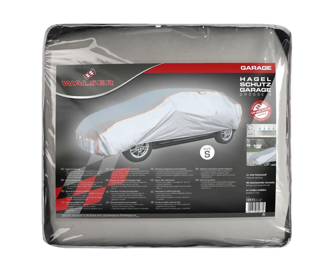 Hagelschutz Vollgarage Größe L, 475 x 162,5 x 117,5 cm